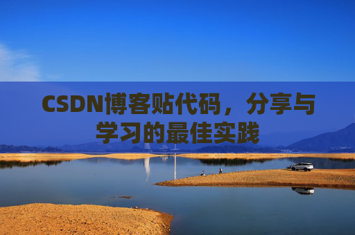 CSDN博客贴代码，分享与学习的最佳实践